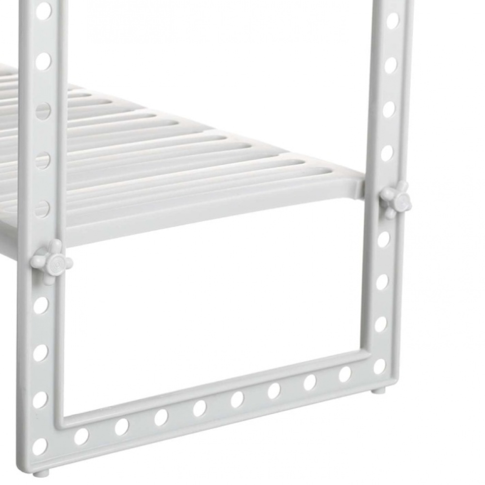 Hylla för under handfatet / diskbänken, UNDER SINK SHELF, 41 till 70 cm, Ljusgrå i gruppen Förvaring / Köksförvaring / Organisera köksskåp / Under diskbänksförvaring hos SmartaSaker.se (41176)