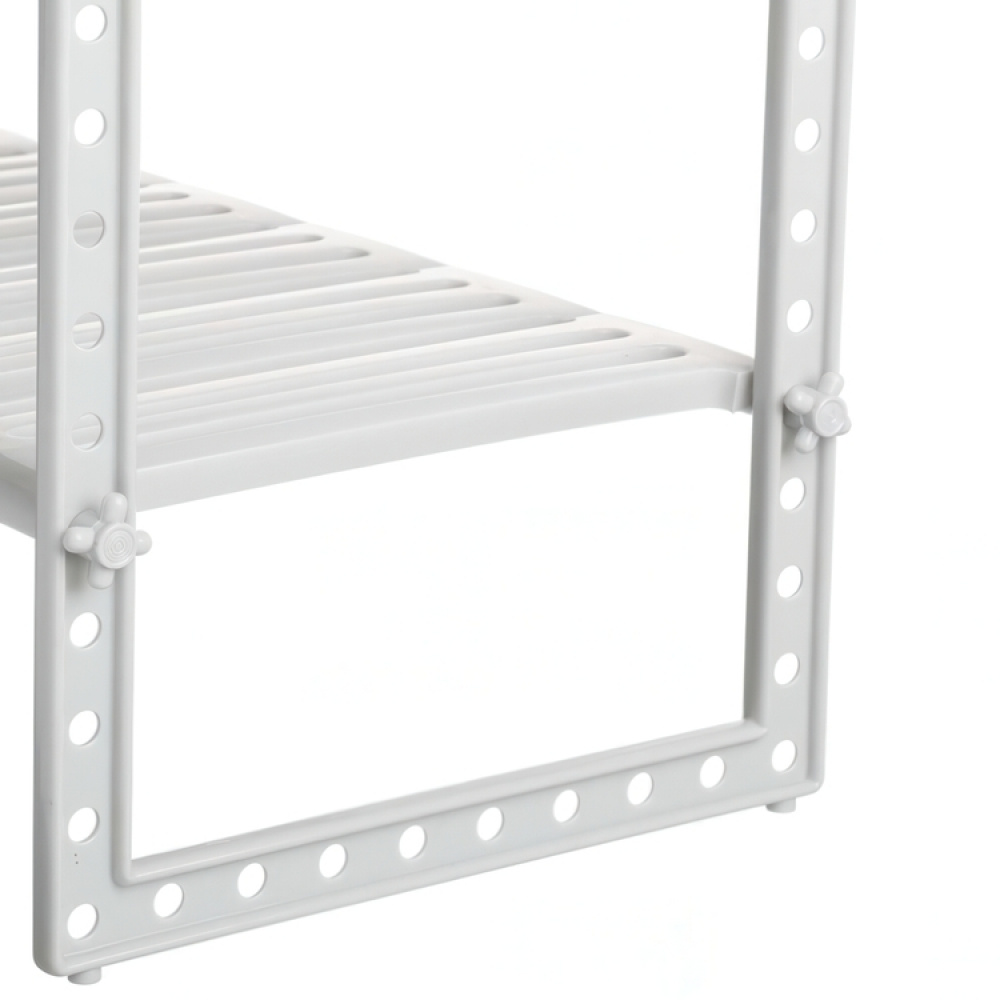 Hylla för under handfatet / diskbänken, UNDER SINK SHELF, 41 till 70 cm, Ljusgrå i gruppen Förvaring / Köksförvaring / Organisera köksskåp / Under diskbänksförvaring hos SmartaSaker.se (41176)