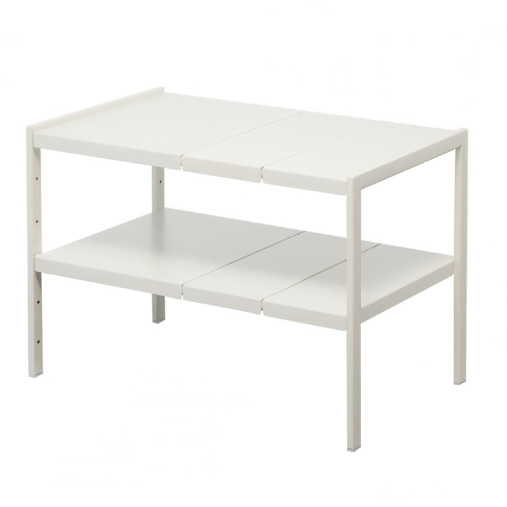 Hylla i metall för underskåp, Flexibel, TOWER EXPANDABLE ORGANIZER, Yamazaki i gruppen Förvaring / Köksförvaring / Organisera köksskåp / Under diskbänksförvaring hos SmartaSaker.se (41182)