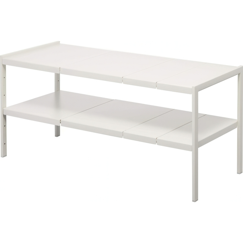 Hylla i metall för underskåp, Flexibel, TOWER EXPANDABLE ORGANIZER, Yamazaki i gruppen Förvaring / Köksförvaring / Organisera köksskåp / Under diskbänksförvaring hos SmartaSaker.se (41182)