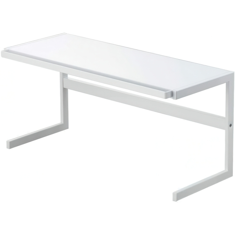 Hylla i metall, Expanderbar, TOWER KITCHEN RACK, 54~92 x 22.5 x H 25 cm, Yamazaki i gruppen Förvaring / Köksförvaring / Organisera köksskåp hos SmartaSaker.se (41184)