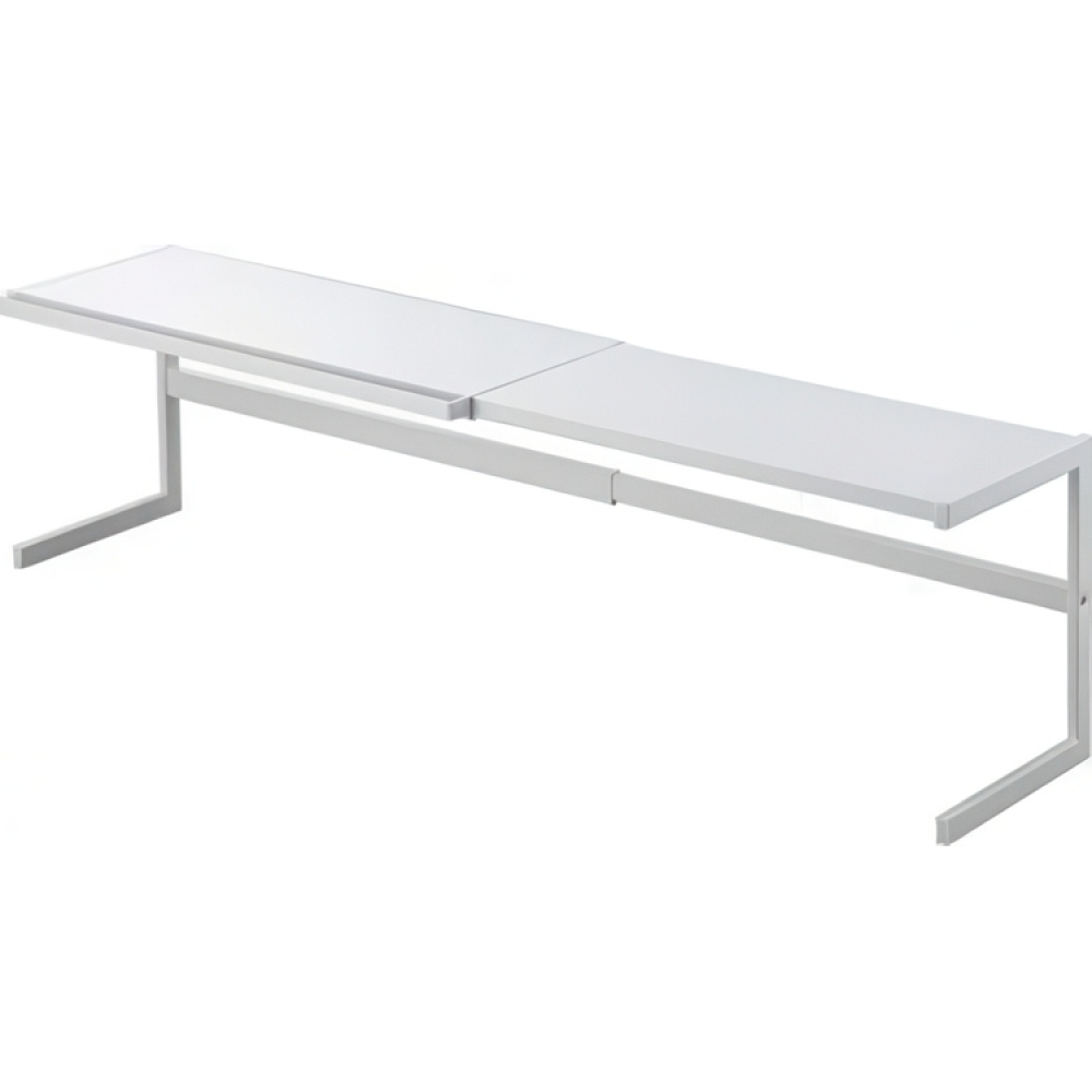 Hylla i metall, Expanderbar, TOWER KITCHEN RACK, 54~92 x 22.5 x H 25 cm, Yamazaki i gruppen Förvaring / Köksförvaring / Organisera köksskåp hos SmartaSaker.se (41184)