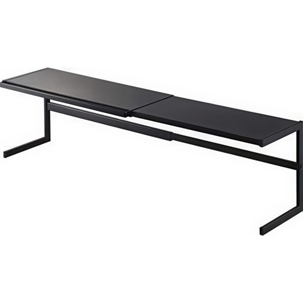 Hylla i metall, Expanderbar, TOWER KITCHEN RACK, 54~92 x 22.5 x H 25 cm, Yamazaki i gruppen Förvaring / Köksförvaring / Organisera köksskåp hos SmartaSaker.se (41184)