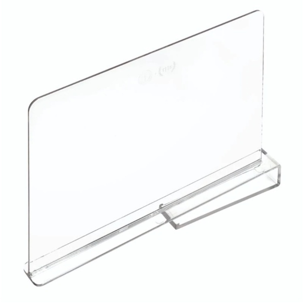 Hyllavdelare, THE HOME EDIT SHELF DIVIDER, 30,5 x H 23 cm, Transparent i gruppen Förvaring / Garderobsförvaring hos SmartaSaker.se (41190)