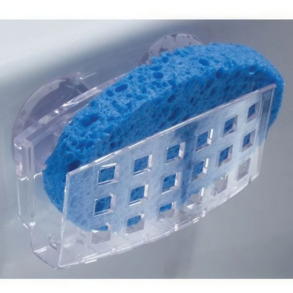 Hållare för Disksvamp, med sugproppar, SINKWORKS SPONGE HOLDER, Klar i gruppen Förvaring / Köksförvaring / Diskställ och diskbänk hos SmartaSaker.se (41199)