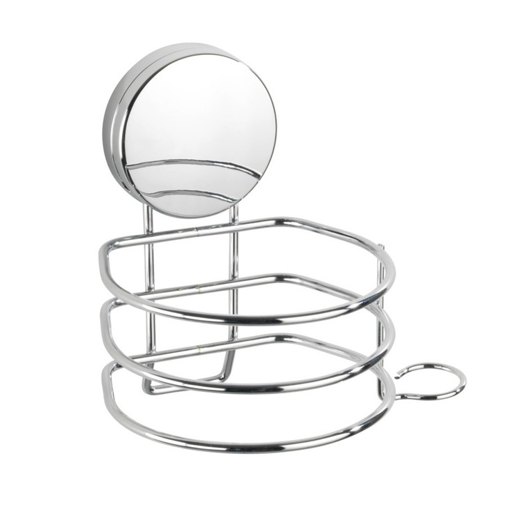 Hållare för hårtork, Självhäftande, OSIMO STATIC-LOC, Silver i gruppen Förvaring / Badrumsförvaring hos SmartaSaker.se (41211)