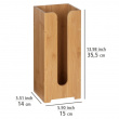 Hållare i bambu för extra toalettpapper, BAMBOO, 15 x 14 x H 35,5 cm, Natur Hållare i bambu för extra toalettpapper, BAMBOO, 15 x 14 x H 35,5 cm, Natur