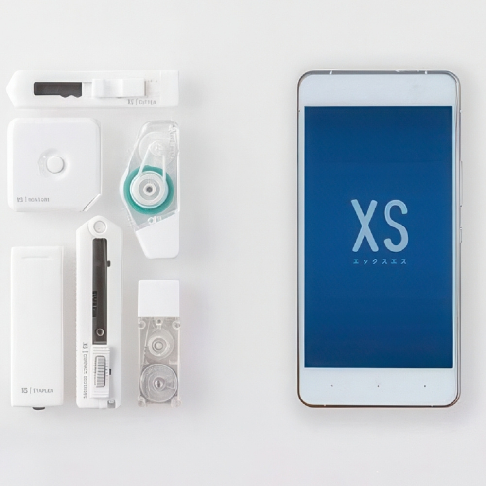 Häftapparat, Mini, MIDORI XS i gruppen Förvaring / Kontorsmaterial hos SmartaSaker.se (41233)