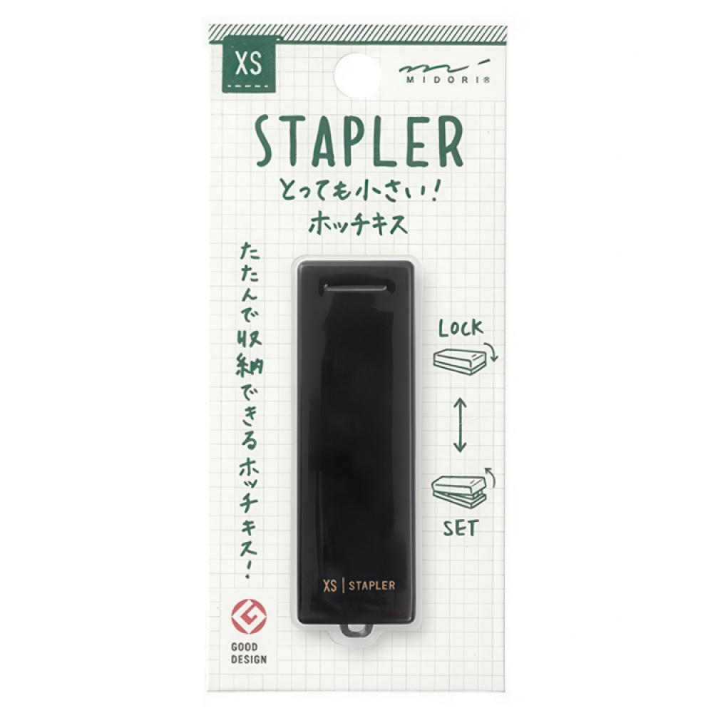 Häftapparat, Mini, MIDORI XS i gruppen Förvaring / Kontorsmaterial hos SmartaSaker.se (41233)