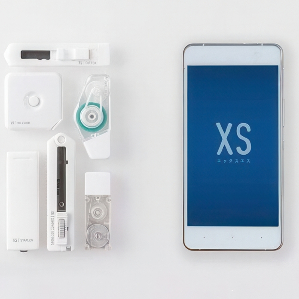 Häftapparat, Mini, MIDORI XS i gruppen Förvaring / Kontorsmaterial hos SmartaSaker.se (41233)