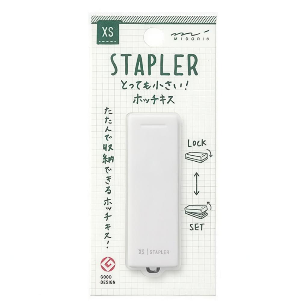 Häftapparat, Mini, MIDORI XS i gruppen Förvaring / Kontorsmaterial hos SmartaSaker.se (41233)