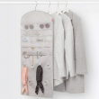 Hängande förvaring för smycken, PREMIUM ACCESSORY HANGER, 45 x H 90 cm, Ljusgrå Hängande förvaring för smycken, PREMIUM ACCESSORY HANGER, 45 x H 90 cm, Ljusgrå
