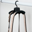 Hängande förvaring för väskor med galge, 3 st, HANDTASCHENHALTER, Svart Hängande förvaring för väskor med galge, 3 st, HANDTASCHENHALTER, Svart