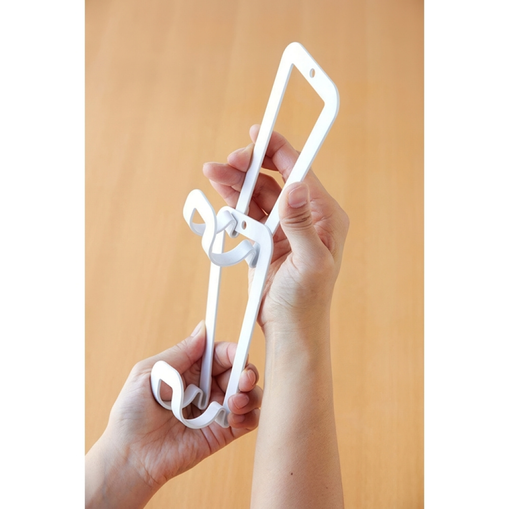 Hängande förvaring för väskor, JOINT BAG HANGER CHAIN, Yamazaki, Vit i gruppen Förvaring / Garderobsförvaring / Väskförvaring hos SmartaSaker.se (41264)