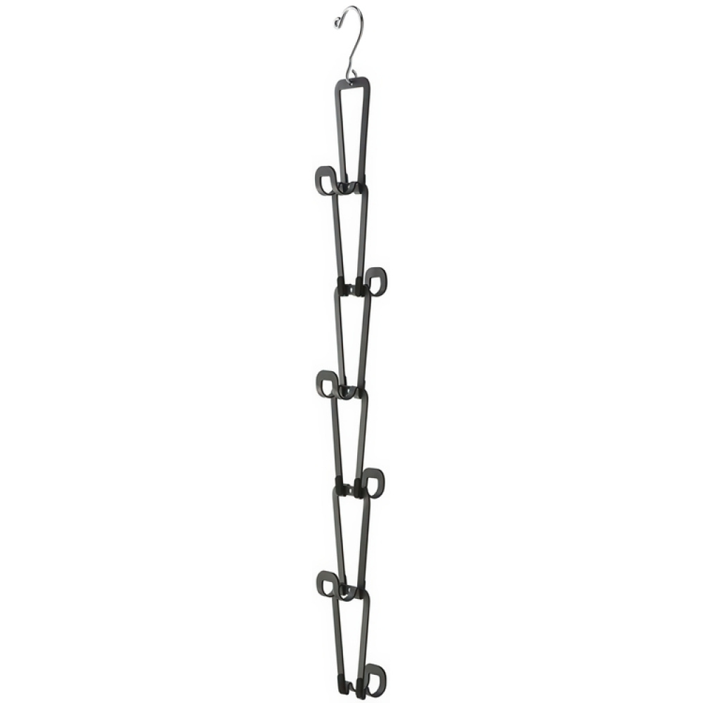 Hängande förvaring för väskor, JOINT BAG HANGER CHAIN, Yamazaki, Svart i gruppen Förvaring / Garderobsförvaring / Väskförvaring hos SmartaSaker.se (41265)