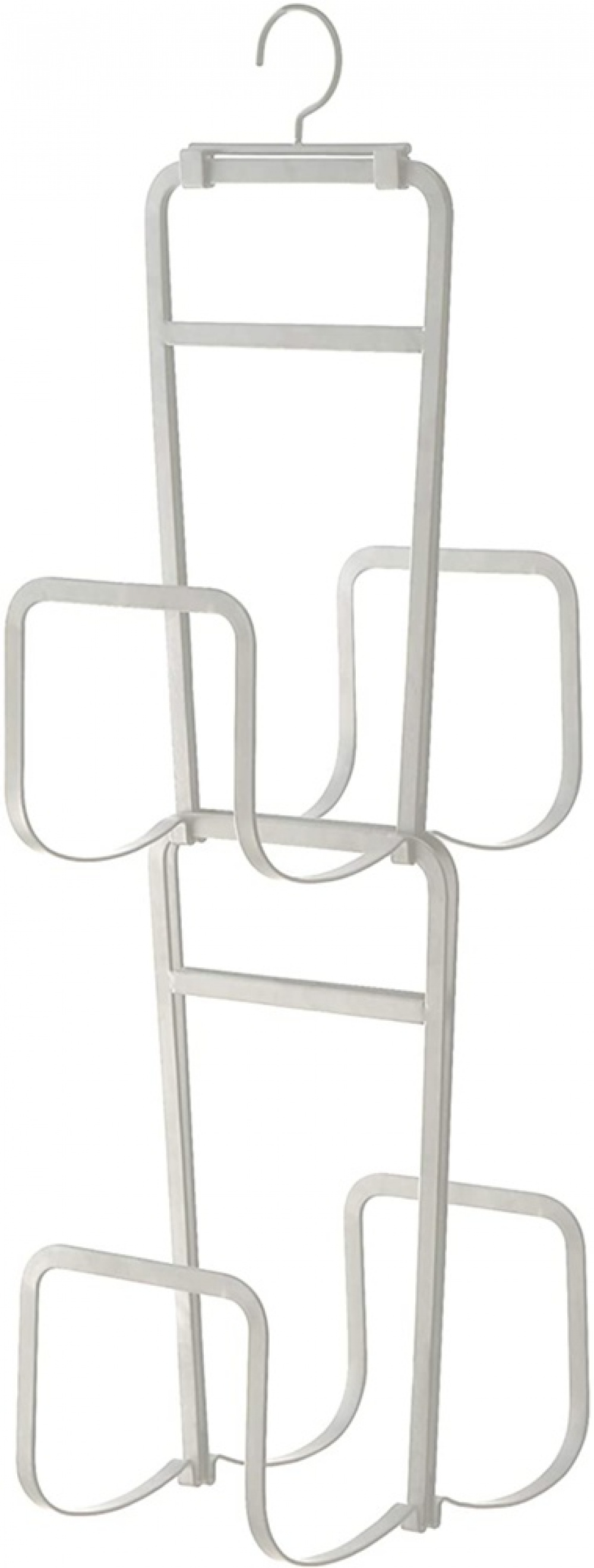 Hängande förvaring för väskor, JOINT LARGE BAG HANGER CHAIN, Yamazaki, Vit i gruppen Förvaring / Garderobsförvaring / Väskförvaring hos SmartaSaker.se (41266)