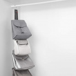 Hängande förvaring för väskor, PREMIUM COLGADOR DE BOLSOS, 7,5 x H 95 cm, Grå Hängande förvaring för väskor, PREMIUM COLGADOR DE BOLSOS, 7,5 x H 95 cm, Grå