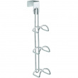 Hängande förvaring för väskor, Över dörr, CLASSICO HANDBAG HOLDER, 5 x H 27 cm, Silver Hängande förvaring för väskor, Över dörr, CLASSICO HANDBAG HOLDER, 5 x H 27 cm, Silver