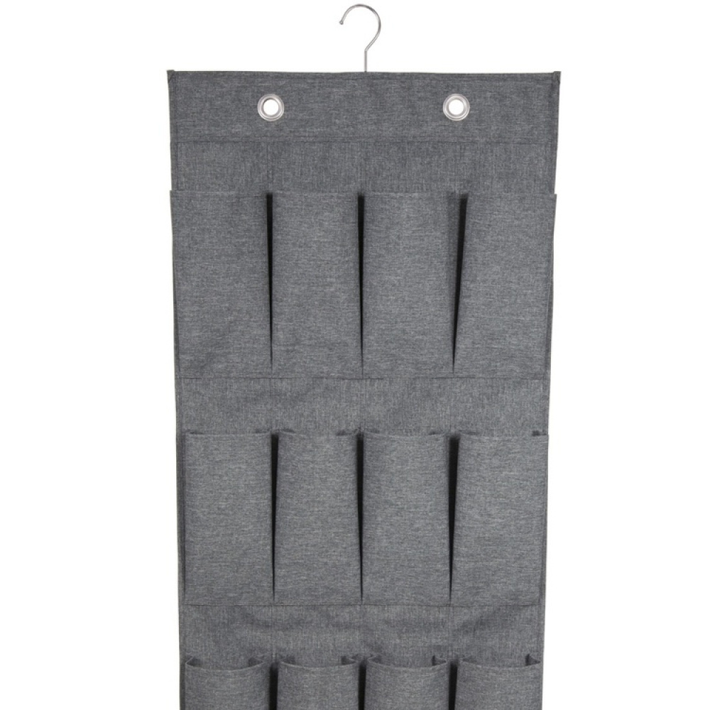 Hängande Skoförvaring, 14 fack, BIGSO POCKET ORGANIZER, 52 x H 124 cm i gruppen Förvaring / Garderobsförvaring / Skoförvaring hos SmartaSaker.se (41286)
