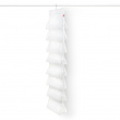 Hängande Skoförvaring, 16 fack, MILKY WHITE, 33 x H 131 cm, Transparent Hängande Skoförvaring, 16 fack, MILKY WHITE, 33 x H 131 cm, Transparent