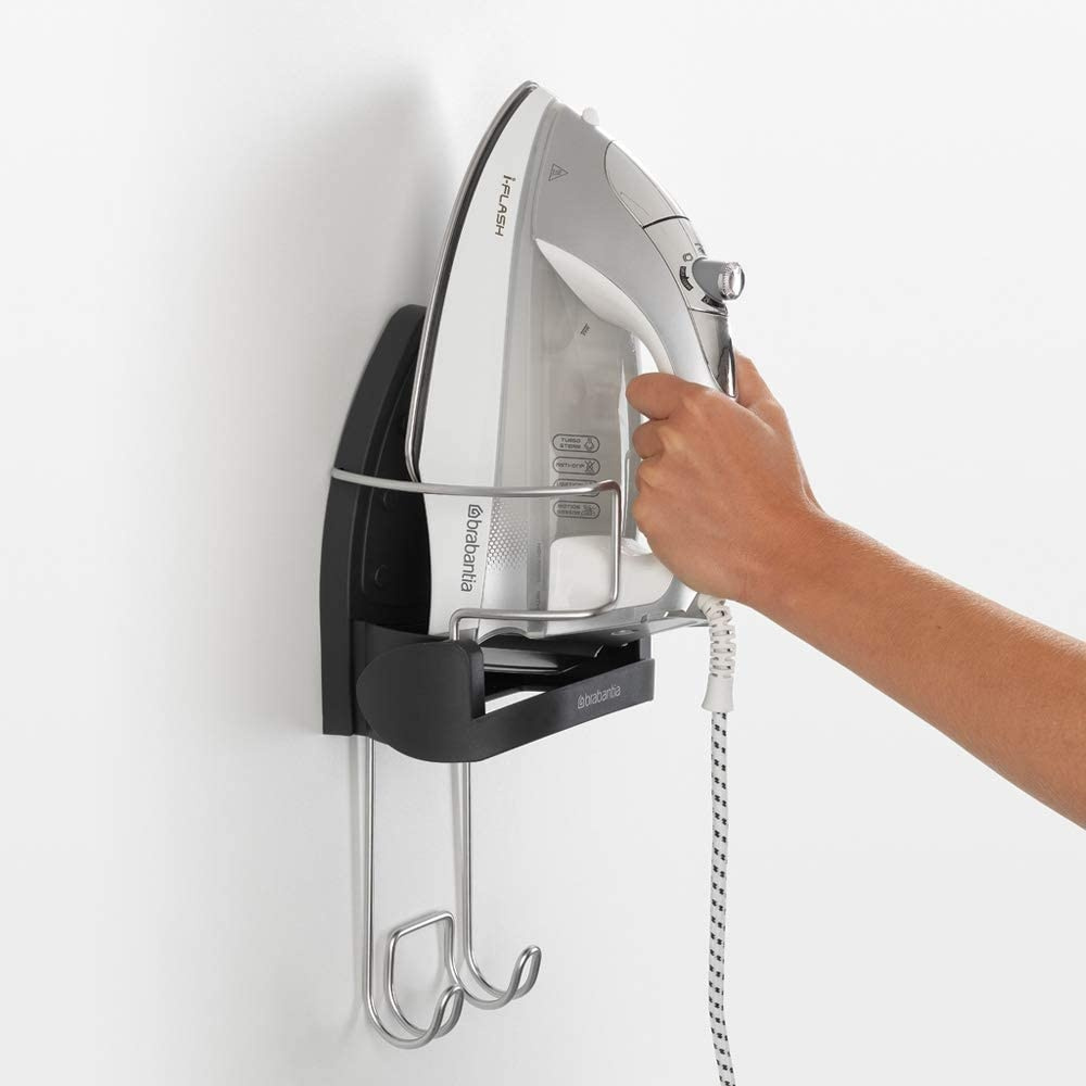 Hängare / stativ för strykbräda och strykjärn, BRABANTIA IRON STORE, Mörkgrå i gruppen Förvaring / Tvätt och tork / Stryktillbehör hos SmartaSaker.se (41289)