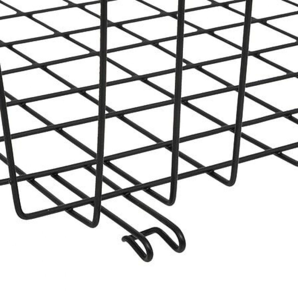 Hängkorg, Stapelbar, Large, ÉTAGÈRE À SUSPENDRE, 51,5 x 30 x H 11,5 cm, Svart i gruppen Förvaring / Köksförvaring / Organisera köksskåp / Under hyllan-förvaring hos SmartaSaker.se (41323)