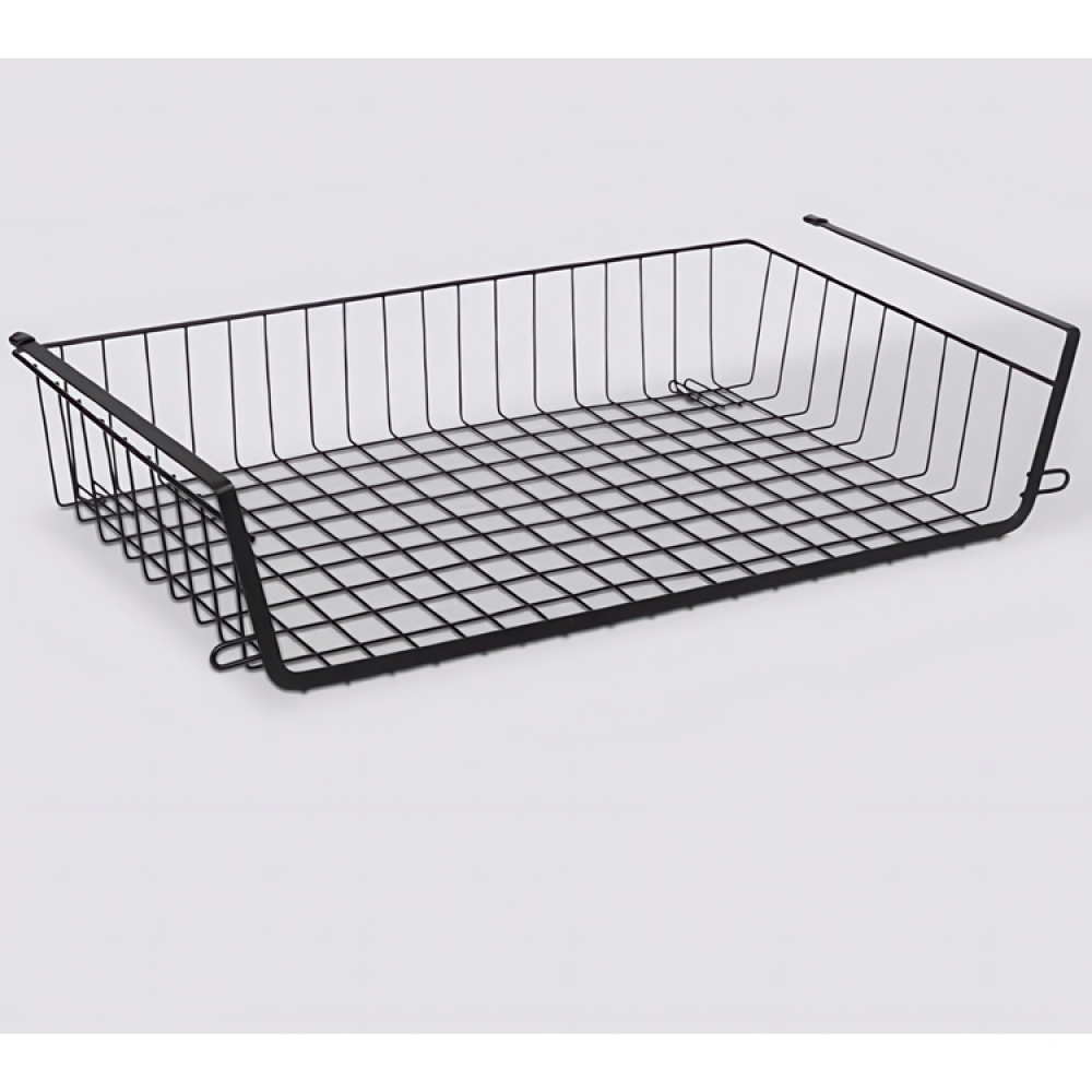 Hängkorg, Stapelbar, Large, ÉTAGÈRE À SUSPENDRE, 51,5 x 30 x H 11,5 cm, Svart i gruppen Förvaring / Köksförvaring / Organisera köksskåp / Under hyllan-förvaring hos SmartaSaker.se (41323)