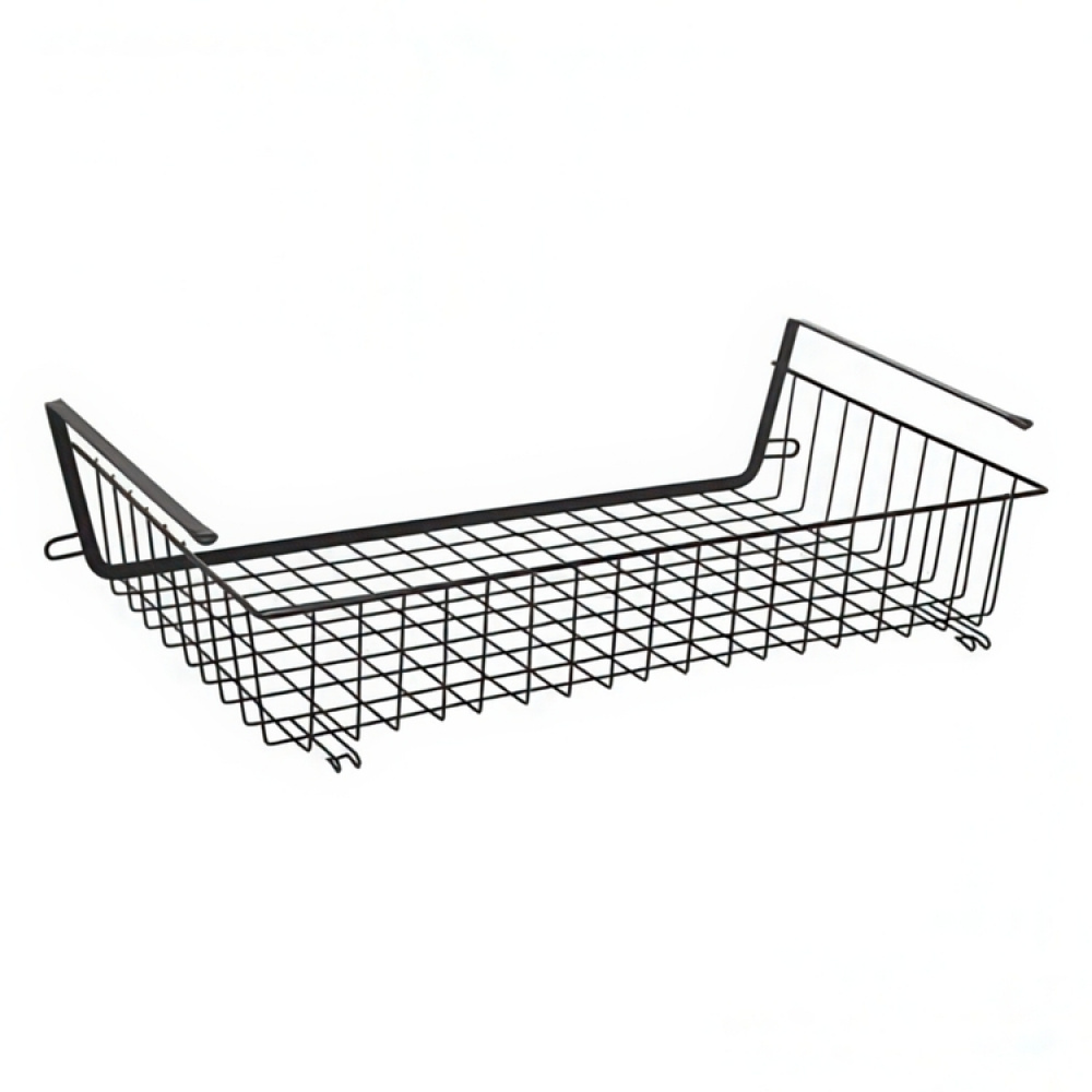 Hängkorg, Stapelbar, Large, ÉTAGÈRE À SUSPENDRE, 51,5 x 30 x H 11,5 cm, Svart i gruppen Förvaring / Köksförvaring / Organisera köksskåp / Under hyllan-förvaring hos SmartaSaker.se (41323)