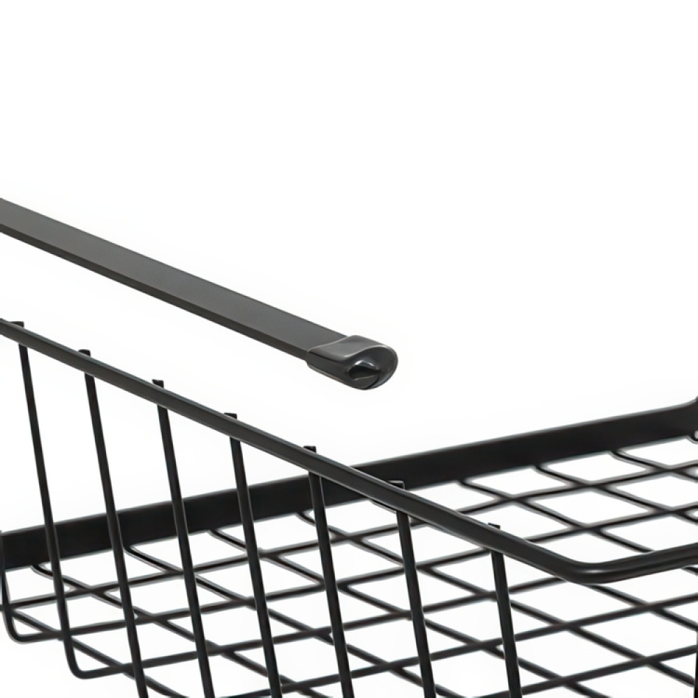 Hängkorg, Stapelbar, Large, ÉTAGÈRE À SUSPENDRE, 51,5 x 30 x H 11,5 cm, Svart i gruppen Förvaring / Köksförvaring / Organisera köksskåp / Under hyllan-förvaring hos SmartaSaker.se (41323)