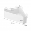 Hörnduschkorg med sugproppar, TOWER CORNER RACK, 22 x 27,5 x H 10 cm, Yamazaki, Vit Hörnduschkorg med sugproppar, TOWER CORNER RACK, 22 x 27,5 x H 10 cm, Yamazaki, Vit