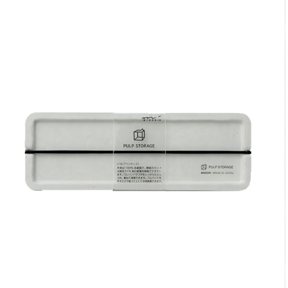 Japansk Ask av återvunnet papper, MIDORI PULP PEN STORAGE i gruppen Förvaring / Förvaringslådor / Småförvaring / Askar hos SmartaSaker.se (41333)