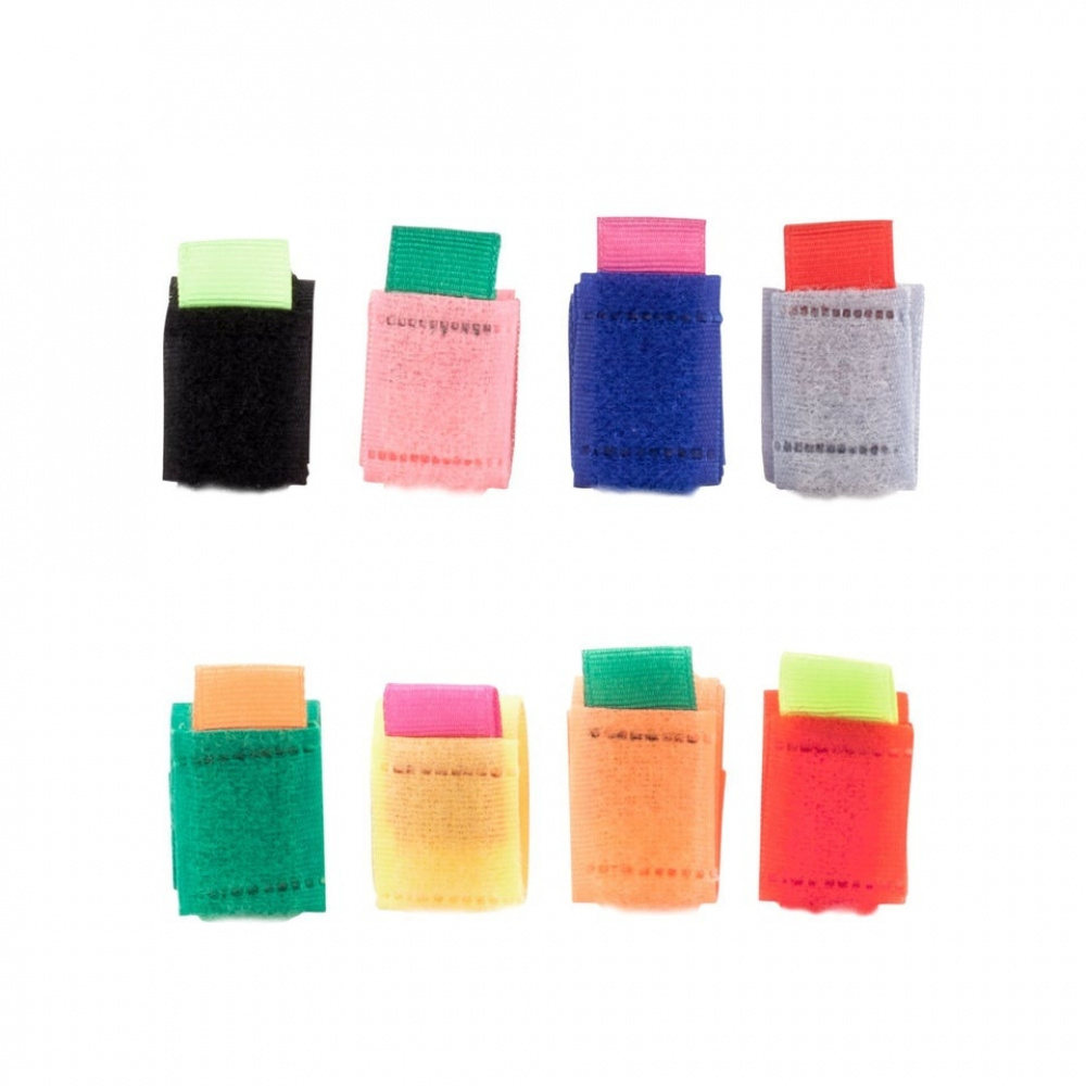 Kabelband för märkning av sladdar, CABLE TIES, 8 st, Kikkerland, Mix i gruppen Förvaring / Kontorsmaterial hos SmartaSaker.se (41335)