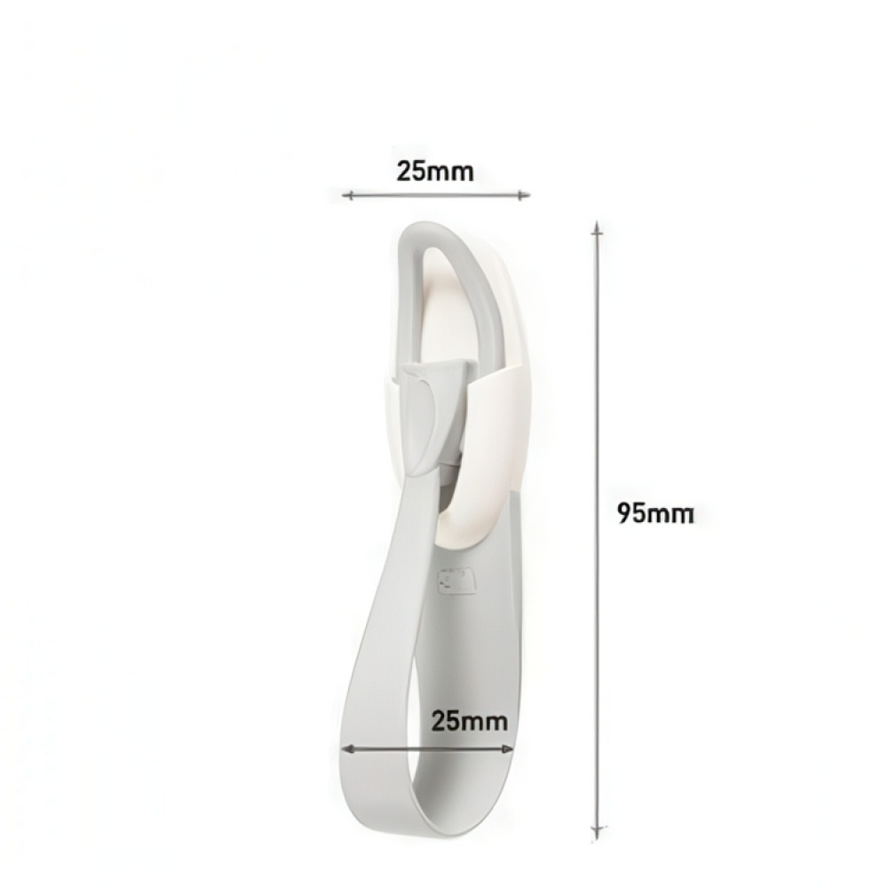 Kabelkrokar, Självhäftande krokar, 2 st, COMMAND SLADDHÅLLARE, 2,5 x H9,5 cm, Vit i gruppen Förvaring / Kontorsmaterial hos SmartaSaker.se (41336)