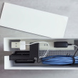 Kabellåda med hjul, TOWER LARGE CABLE BOX, 15 x 40 x H 34,5 cm, Yamazaki Kabellåda med hjul, TOWER LARGE CABLE BOX, 15 x 40 x H 34,5 cm, Yamazaki