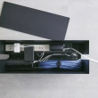 Kabellåda med hjul, TOWER LARGE CABLE BOX, 15 x 40 x H 34,5 cm, Yamazaki Kabellåda med hjul, TOWER LARGE CABLE BOX, 15 x 40 x H 34,5 cm, Yamazaki