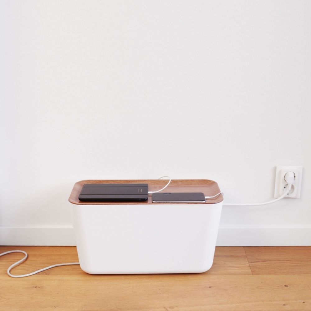 Kabelsamlare, BOSIGN XXL CABLE ORGANISER, 46 x 21,5 x H 24,5 cm i gruppen Förvaring / Kontorsmaterial hos SmartaSaker.se (41341)