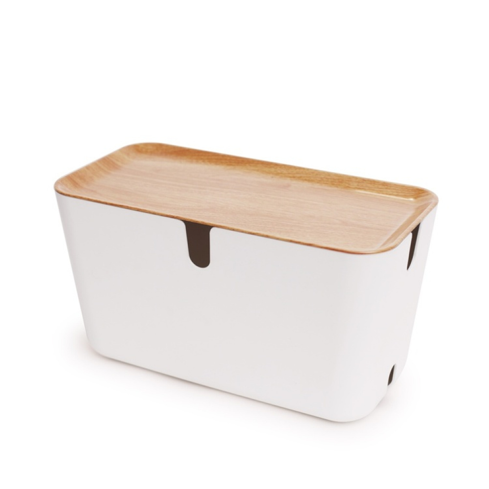 Kabelsamlare, BOSIGN XXL CABLE ORGANISER, 46 x 21,5 x H 24,5 cm i gruppen Förvaring / Kontorsmaterial hos SmartaSaker.se (41341)