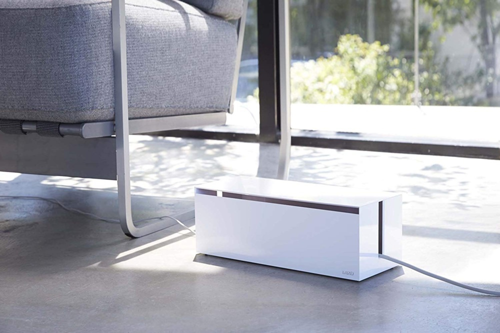 Kabelsamlare, WEB CABLE BOX, 40 x 15,5 x H 14,5 cm, Yamazaki, Vit i gruppen Förvaring / Förvaringslådor hos SmartaSaker.se (41343)