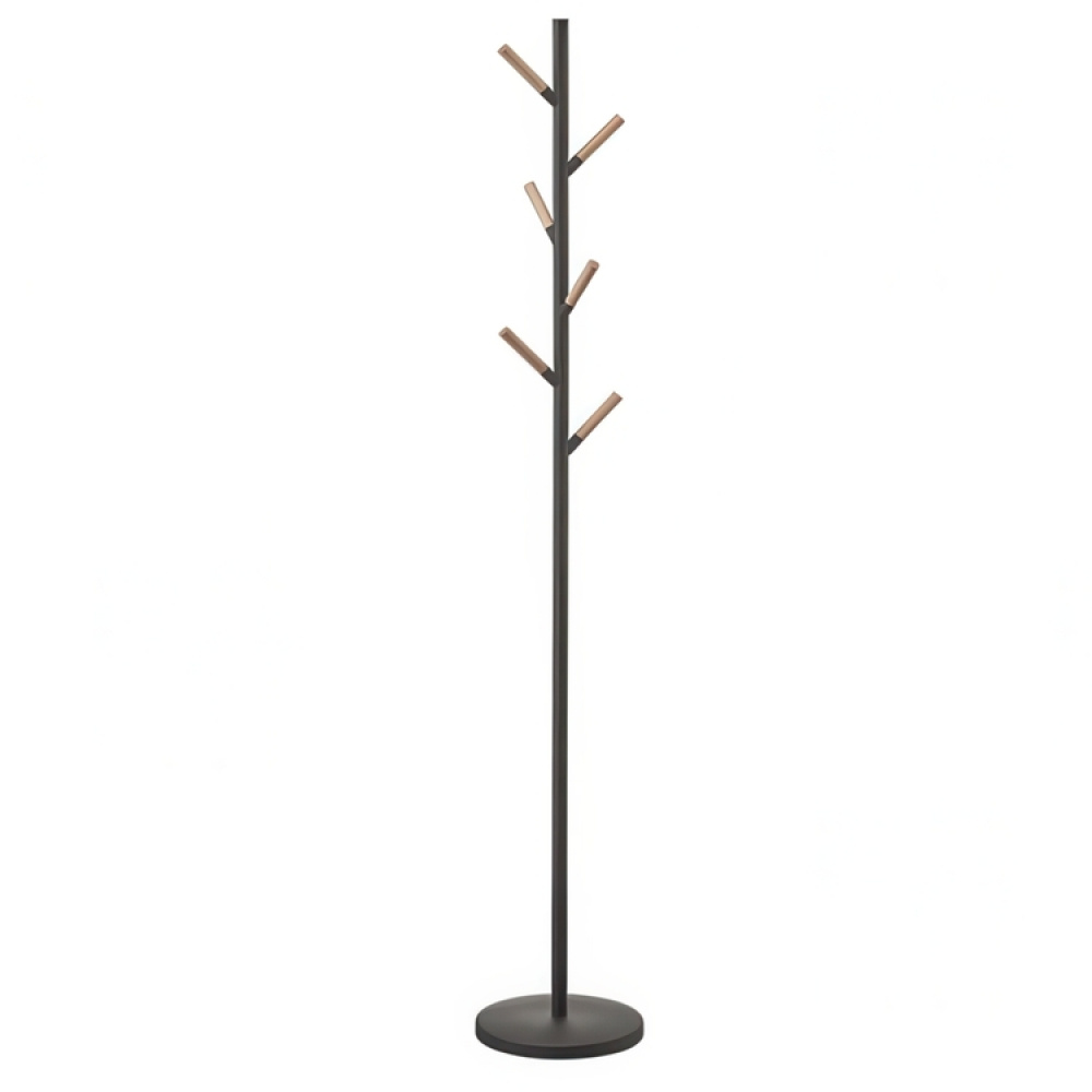 Klädhängare, PLAIN TREE COAT HANGER, Ø 28 x H 177 cm, Yamazaki, Svart i gruppen Förvaring / Sovrumsförvaring / Klädställningar hos SmartaSaker.se (41368)