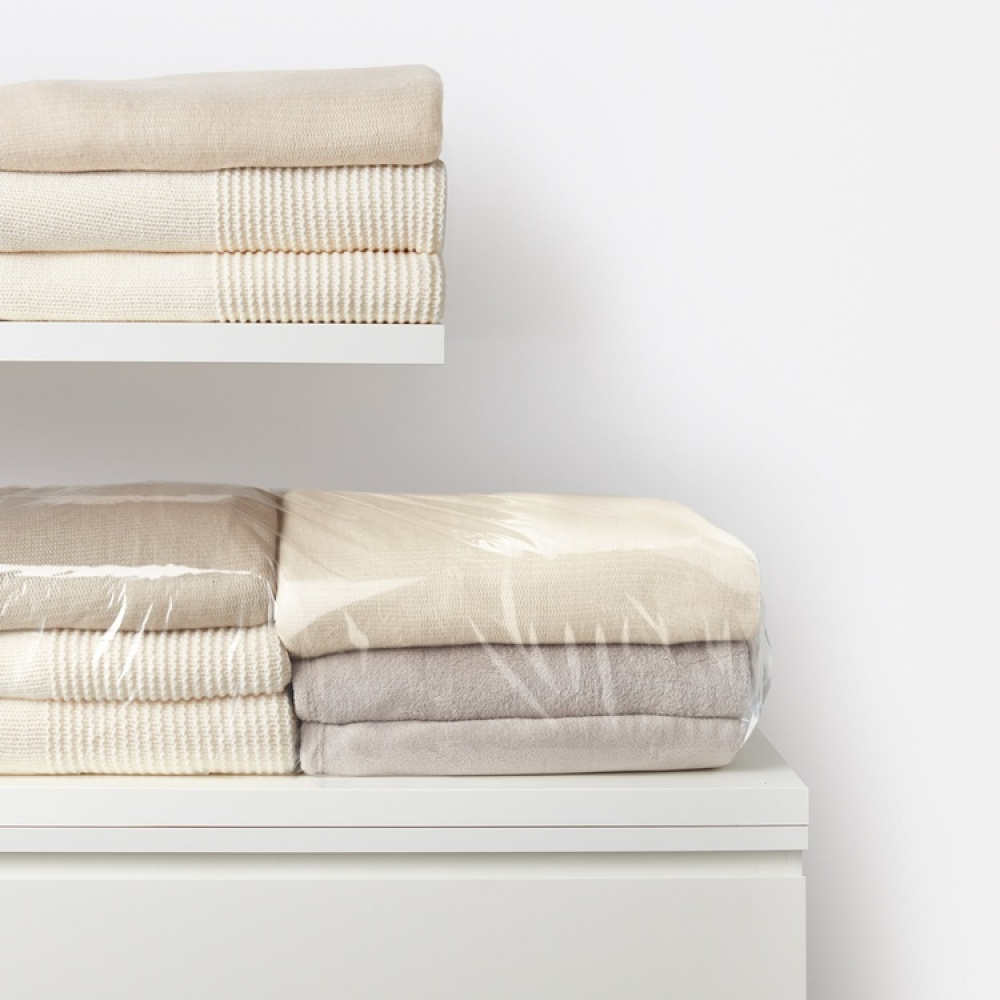 Klädpåsar, Med doft, Genomskinliga, 4 st, BLANKET BAGS, 110 x 50 x H 20 cm, Klar i gruppen Förvaring / Garderobsförvaring / Klädgarderober hos SmartaSaker.se (41374)