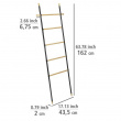 Klädställning att luta mot väggen, LOFT BAMBOO, 57 x H 162 cm, Svart / Natur Klädställning att luta mot väggen, LOFT BAMBOO, 57 x H 162 cm, Svart / Natur