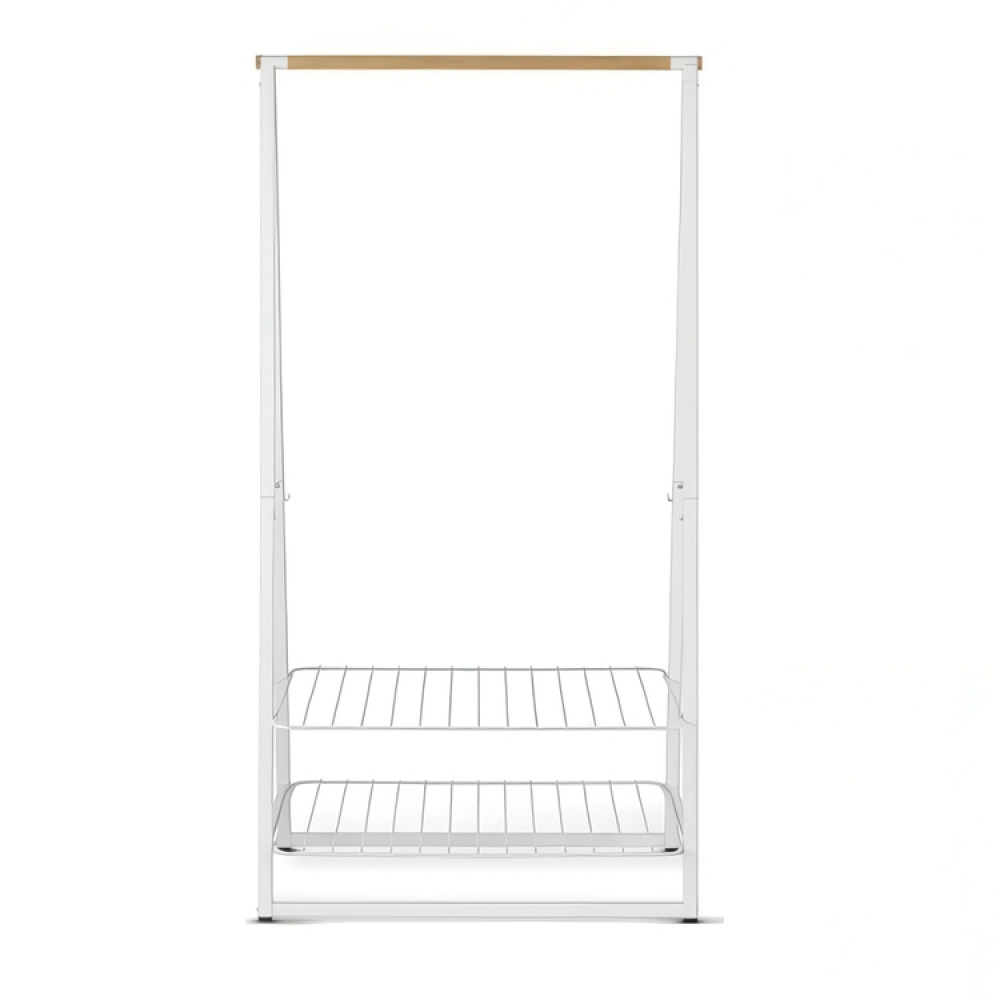 Klädställning med hyllor, BRABANTIA LINN LARGE, 99,5 x 57 x H 190 cm i gruppen Förvaring / Sovrumsförvaring / Klädställningar hos SmartaSaker.se (41384)