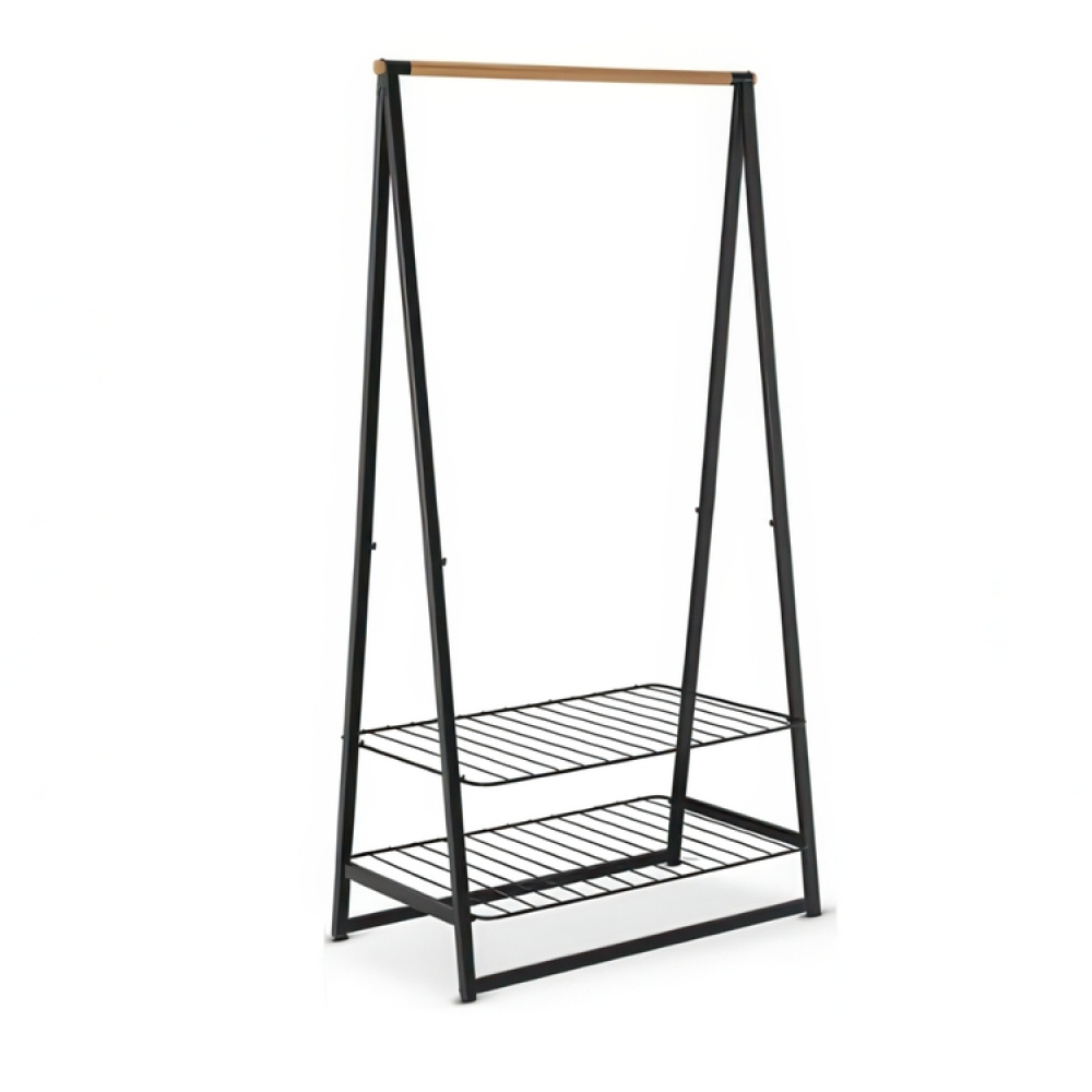 Klädställning med hyllor, BRABANTIA LINN LARGE, 99,5 x 57 x H 190 cm i gruppen Förvaring / Sovrumsförvaring / Klädställningar hos SmartaSaker.se (41384)