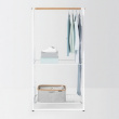 Klädställning med hyllor, BRABANTIA LINN LARGE, 99,5 x 57 x H 190 cm Klädställning med hyllor, BRABANTIA LINN LARGE, 99,5 x 57 x H 190 cm
