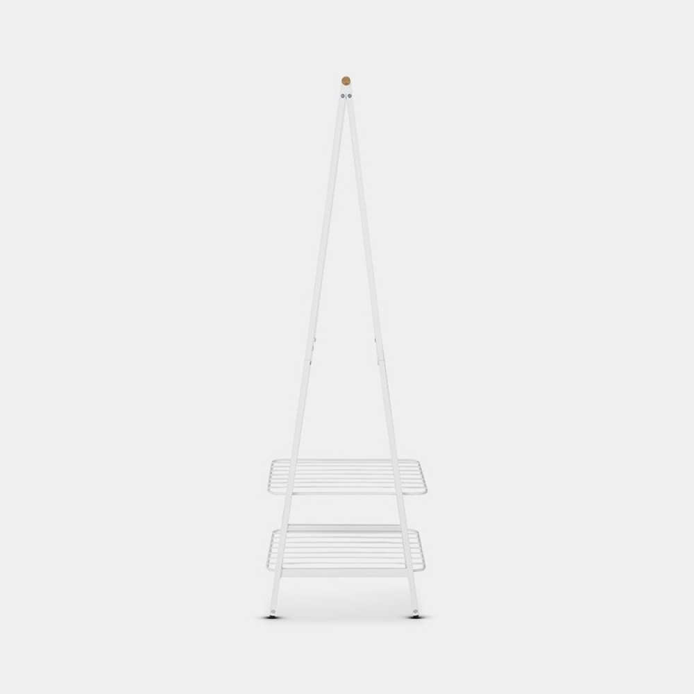 Klädställning med hyllor, BRABANTIA LINN SMALL, 60,6 x 57 x H 190 cm i gruppen Förvaring / Sovrumsförvaring / Klädställningar hos SmartaSaker.se (41385)