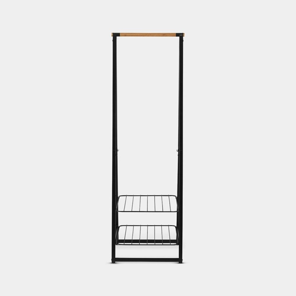 Klädställning med hyllor, BRABANTIA LINN SMALL, 60,6 x 57 x H 190 cm i gruppen Förvaring / Sovrumsförvaring / Klädställningar hos SmartaSaker.se (41385)