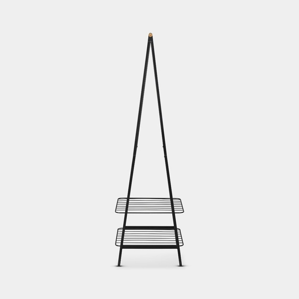 Klädställning med hyllor, BRABANTIA LINN SMALL, 60,6 x 57 x H 190 cm i gruppen Förvaring / Sovrumsförvaring / Klädställningar hos SmartaSaker.se (41385)