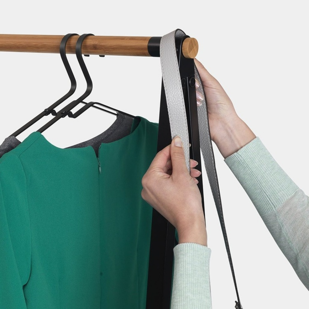 Klädställning med hyllor, BRABANTIA LINN SMALL, 60,6 x 57 x H 190 cm i gruppen Förvaring / Sovrumsförvaring / Klädställningar hos SmartaSaker.se (41385)