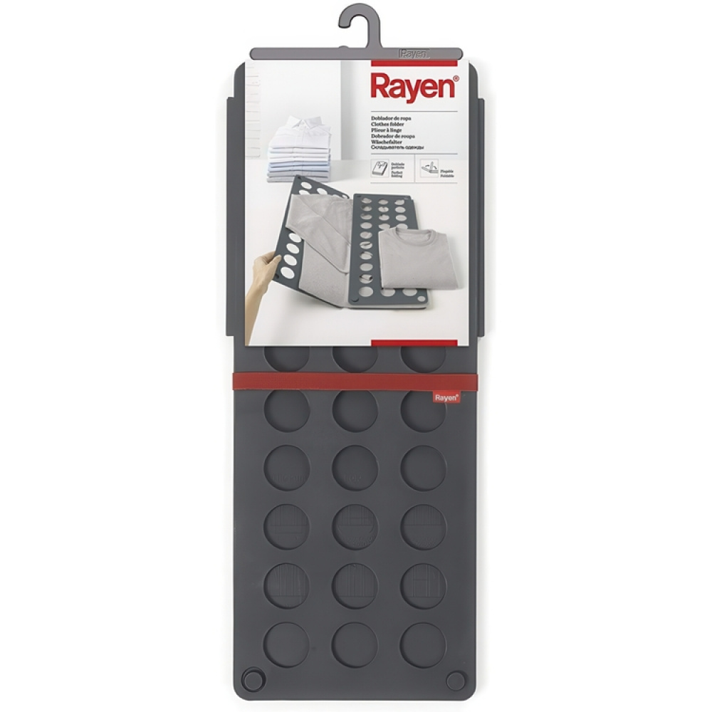 Klädvikare, Spar tid - blir snyggt, CLOTHES FOLDER , Grå i gruppen Förvaring / Tvätt och tork hos SmartaSaker.se (41388)