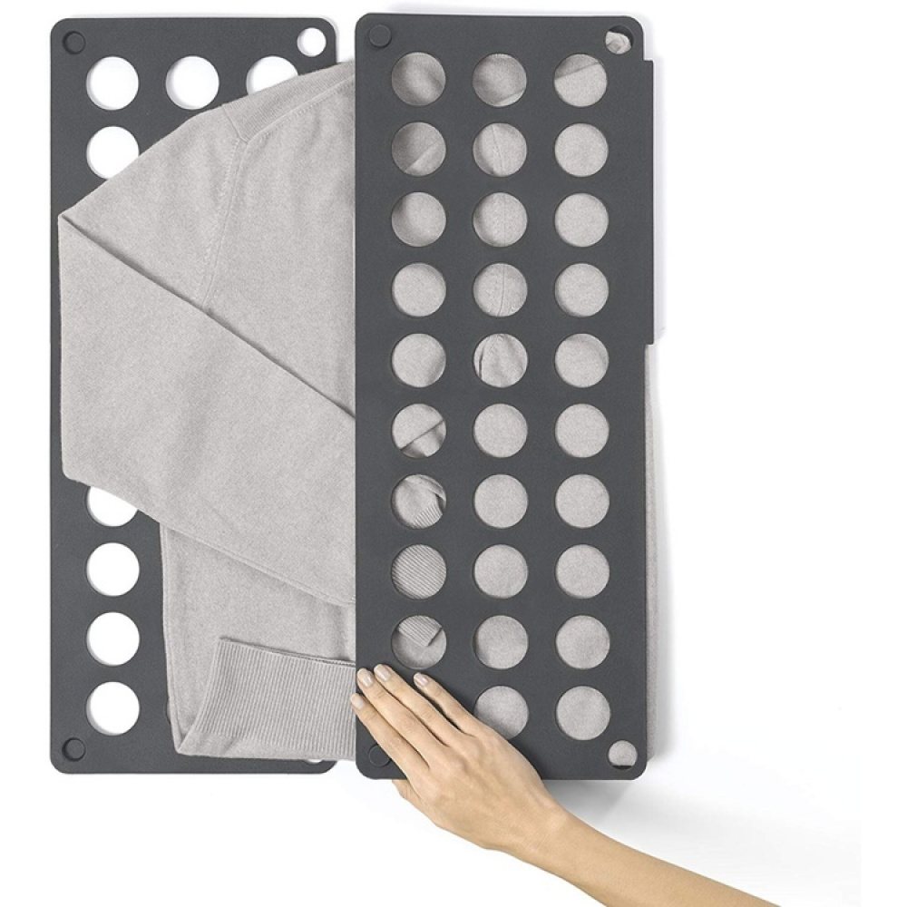 Klädvikare, Spar tid - blir snyggt, CLOTHES FOLDER , Grå i gruppen Förvaring / Tvätt och tork hos SmartaSaker.se (41388)